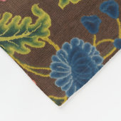 Levend Antiek Botanisch Tuinpatroon Fleece Deken (Hoek)