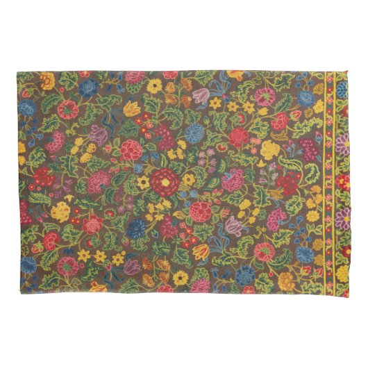 Levend Antiek Botanische Tuin Patroon Kussensloop (Voorkant)