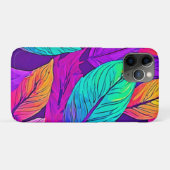 Levend bladpatroon Case-Mate iPhone case (Achterkant (horizontaal))