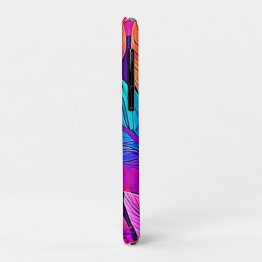 Levend bladpatroon Case-Mate iPhone case (Achterkant/links)