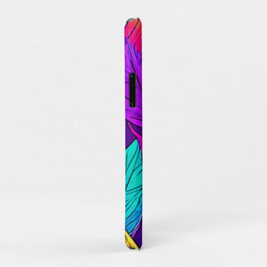 Levend bladpatroon Case-Mate iPhone case (Achterkant/rechts)