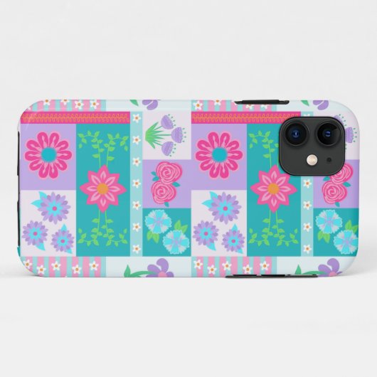 Levend Bloeiend Bloemendesign Case-Mate iPhone Case (Achterkant (horizontaal))