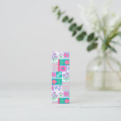 Levend Bloeiend Bloemendesign Contactkaartje (Staand voorkant)