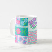 Levend Bloeiend Bloemendesign Koffiemok (Voorkant links)