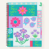Levend Bloeiend Bloemendesign Notitieboek (Voorkant)