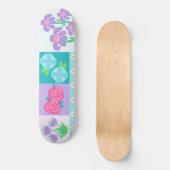 Levend Bloeiend Bloemendesign Persoonlijk Skateboard (Voorkant)