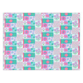 Levend Bloeiend Bloemendesign Tafelkleed (Voorkant (Horizontaal))