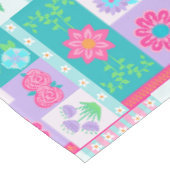 Levend Bloeiend Bloemendesign Tafelkleed (Gekanteld)
