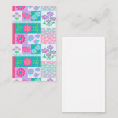 Levend Bloeiend Bloemendesign Visitekaartje (Voorkant / Achterkant)