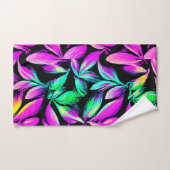 Levend Bloemendesign Met Herhaling Bad Handdoek (Handdoek)