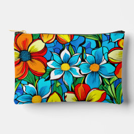 Levend bloemmotief  etui