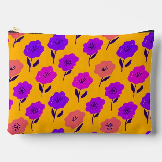 Levend bloempatroon etui (Voorkant)