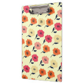 Levend bloempatroon klembord (Links)