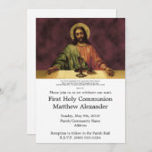 Levend brood eerste gemeenschap kaart (Voorkant / Achterkant)