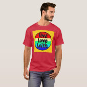 Levend cadeau meisje t-shirt (Voorkant volledig)
