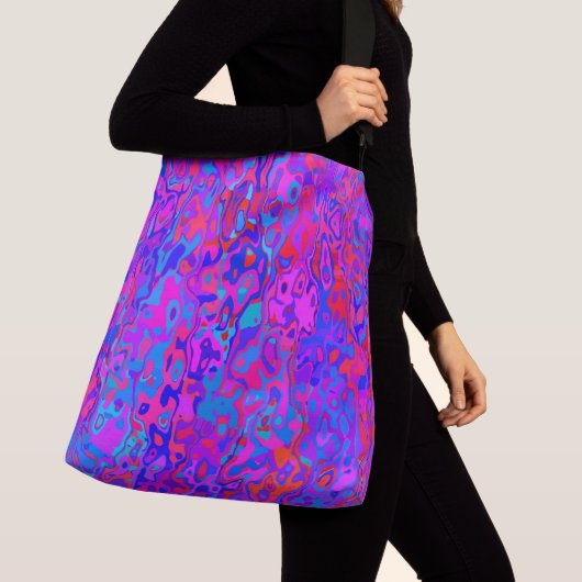 Levend camouflage crossbody tas (Dichtbij)