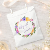 Levend Casual Magenta Violet Geel Bedankzakje (Geknipt)