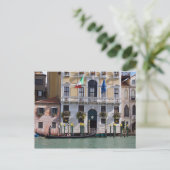 Levend de fotobriefkaart van Venetië, Italië Briefkaart (Staand voorkant)
