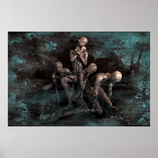 levend dood poster (Voorkant)