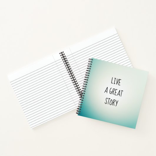 LEVEND EEN GROOT VERHAAL Notitieboek (Binnen)