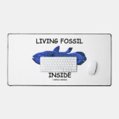 Levend fossiel binnen (Coelacanth) Bureaumat (Keyboard & Muis)