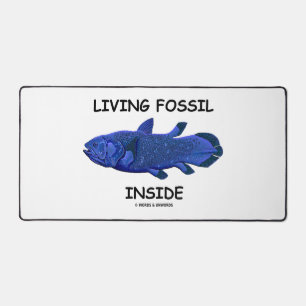 Levend fossiel binnen (Coelacanth) Bureaumat