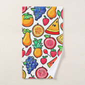 Levend Fruitpatroon Bad Handdoek (Handdoek)