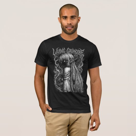 Levend Grimoire T-shirt (Voorkant volledig)