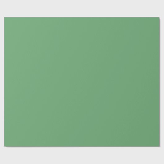 Levend Groen Effen Kleur Cadeaupapier (Vlak)