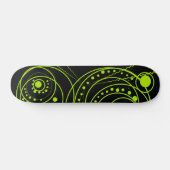 Levend Groen Skateboard (Horizontaal)