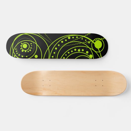 Levend Groen Skateboard (Horizontaal)