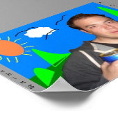 Levend groot Poster (Hoek)