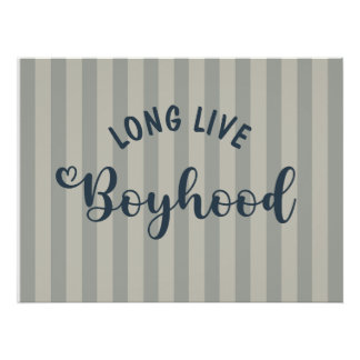 Levend Jongensleven Print Jongens Slaapkamer Cita Perfect Poster