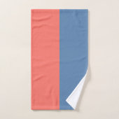 Levend Koraal Aan De Pacifische Kust Bad Handdoek (Handdoek)