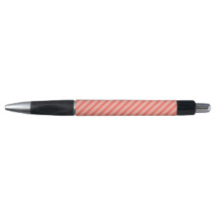 Levend koraal en wit virillenpatroon pen