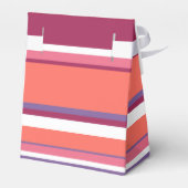 Levend koraal, rood en violet bedankdoosjes (Achterkant)