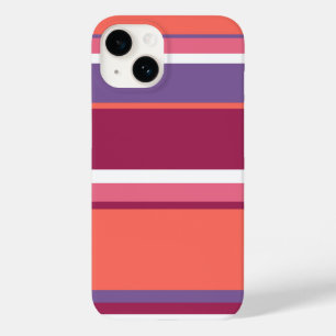 Levend koraal, rood en violet Case-Mate iPhone 14 hoesje