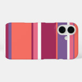 Levend koraal, rood en violet Case-Mate iPhone case (Achterkant (horizontaal))
