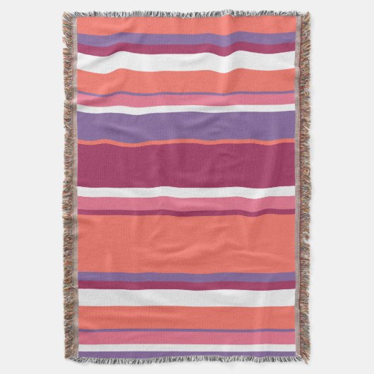 Levend koraal, rood en violet deken (Voorkant Verticaal)