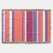 Levend koraal, rood en violet deken (Voorkant)