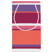 Levend koraal, rood en violet klein cadeauzakje (Achterkant)