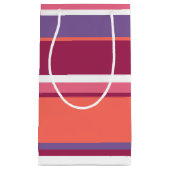 Levend koraal, rood en violet klein cadeauzakje (Voorkant)