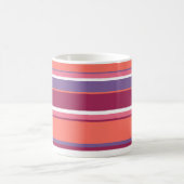 Levend koraal, rood en violet koffiemok (Center)