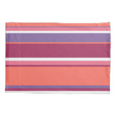 Levend koraal, rood en violet kussensloop (Achterkant)
