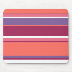 Levend koraal, rood en violet muismat