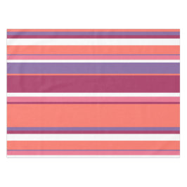 Levend koraal, rood en violet tafelkleed
