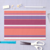 Levend koraal, rood en violet tissuepapier (Craft)