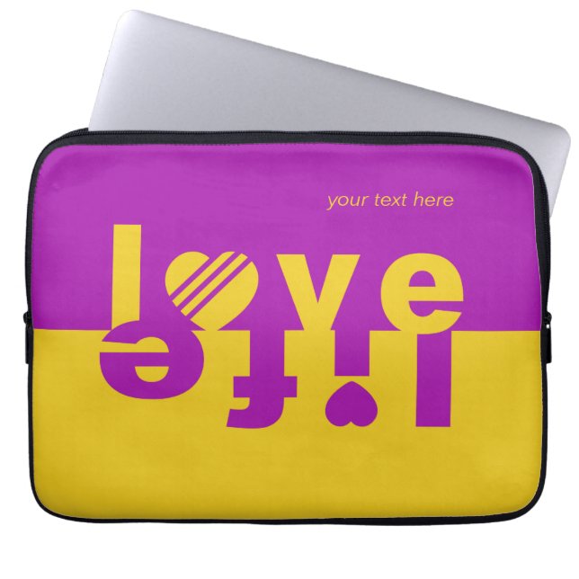 LEVEND laptophoezen Laptop Sleeve (Voorkant)