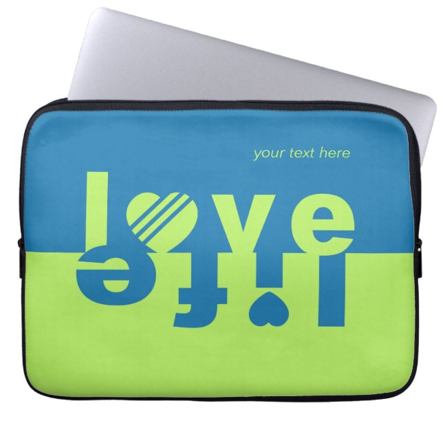 LEVEND laptophoezen Laptop Sleeve (Voorkant)