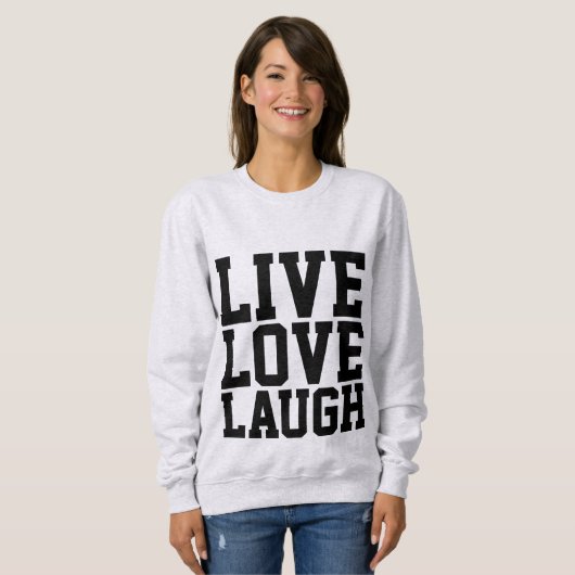 LEVEND LAUGH Inspirerend dames T-Shirts (Voorkant volledig)